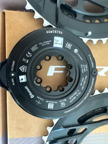Kit Medidor de Potência SRAM AXS + 2 Coroas Force E1 (50/37T e 46/33T) Novo 