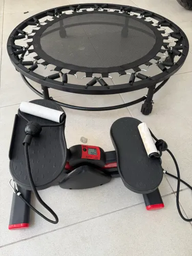 Jump e mini Stepper simulador de caminhada com LCD