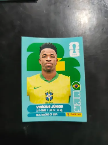 Figurinha copa 2026- Vinícius jr