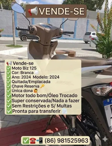 Vendo-se Moto Biz 125