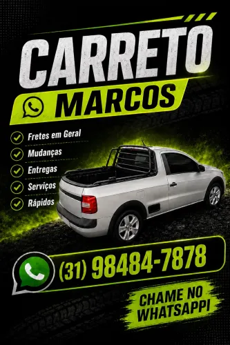 Carreto com preço justo 