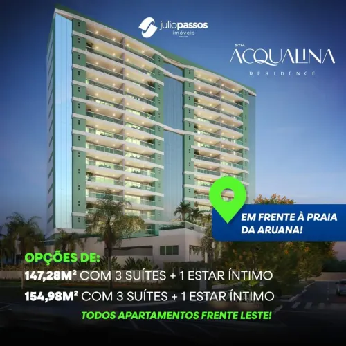 Apartamento à venda no ACQUALINA RESIDENCE, ATALAIA, Aracaju, SE