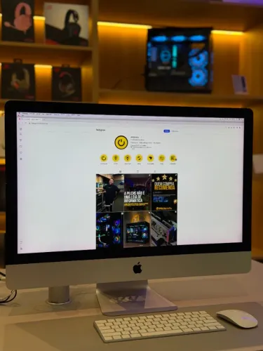 iMac 27? 5K Retina | Core i5 3.4GHz | Radeon Pro 570 | 8GB RAM | 1TB Fusion - Olx Pay