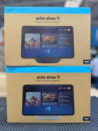 A M A Z O N Echo Show 11 Branca e Grafite FAZEMOS ENTREGAS