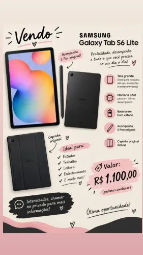 Samsung Galaxy Tab S6 Lite