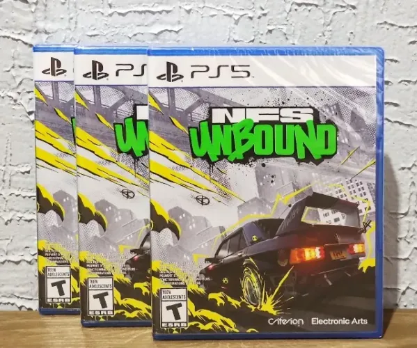 Need For Speed Unbound Ps5 Lacrado (Aceitamos seu jogo usado com pagamento)