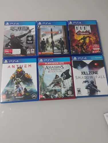 Lote jogos ps4