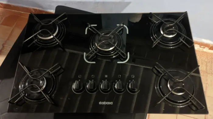 Cooktop 5 bocas Itatiaia 1 ano de uso