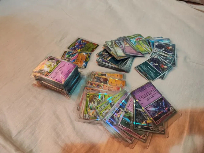 234 Cartas Pokémon + brilhantes+ultrarrara+comuns