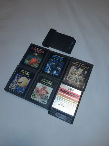Lote de jogos Atari