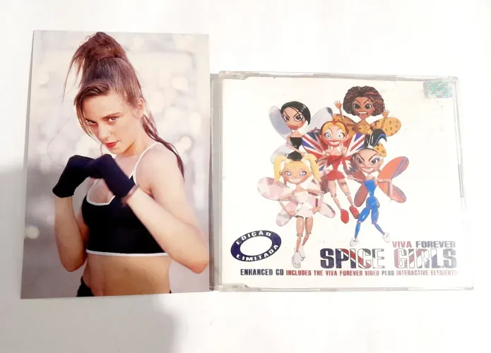 Spice Girls - Single Viva Forever + cartão da Mel C