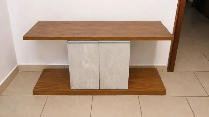 Balcão Aparador de Madeira com 2 Portas - Moderno e Sofisticado