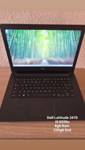 Notebook Dell Latitude 3470 i5 6ª Geração 8gb ram 256gb ssd