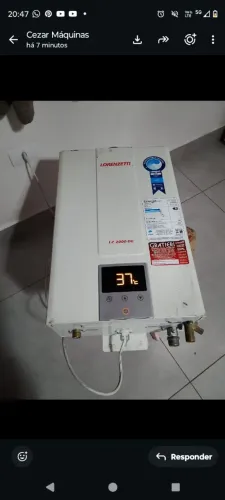 Aquecedor, Lorenzettia gás, lz 2000de 20L