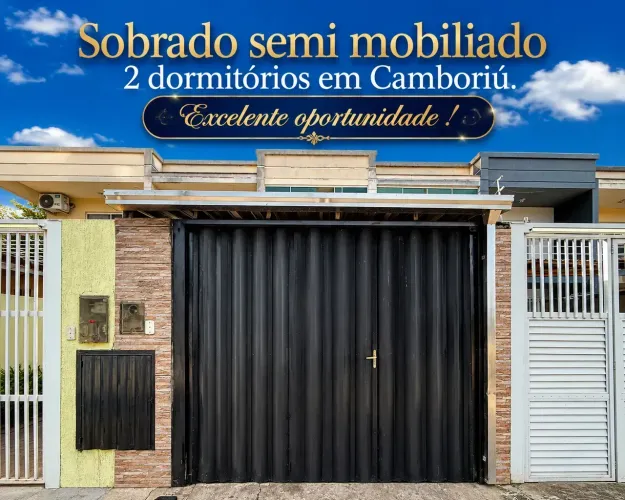 Sobrado para venda com 80 metros quadrados com 2 quartos em Santa Regina - Camboriú - SC