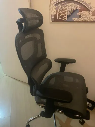 Cadeira De Escritório Ergonômica Mônaco Bt07 Laudo NR-17 Luvinco Malha Respirável