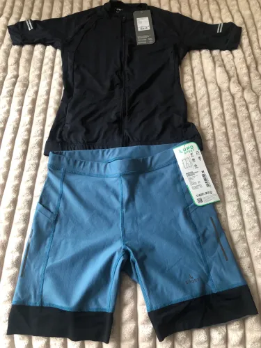 VENDO Bermuda de corrida e Camisa de ciclismo Lupo