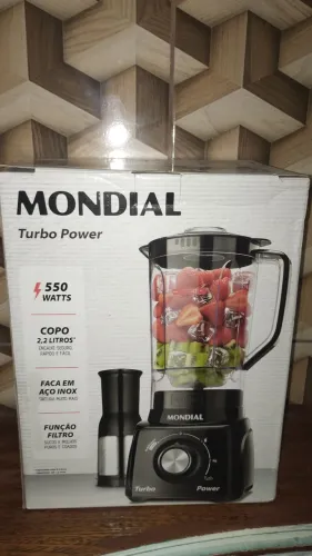 Liquidificador novo na caixa