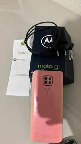 Moto g9 play - usado - funcionando normal 