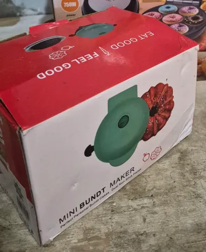Maquina de mini bolo