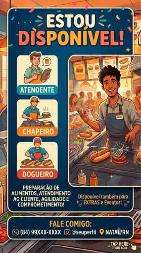 Chapeiro disponível