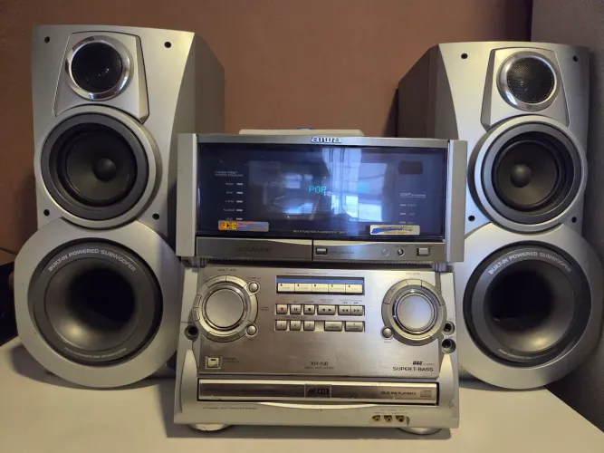 Míni System Aiwa N6 Impecável e raro