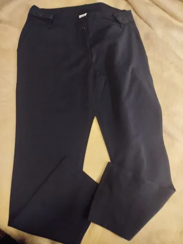 Calça social feminina azul 50