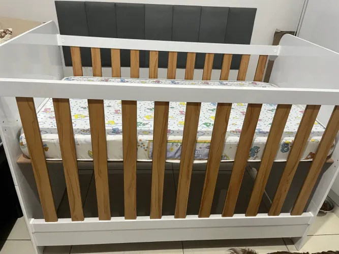 Berço Bebê, montado não usado