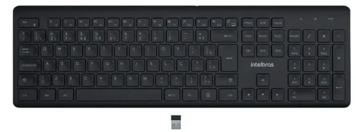 KIT TECLADO + MOUSE SEM FIO INTELBRAS CSI50