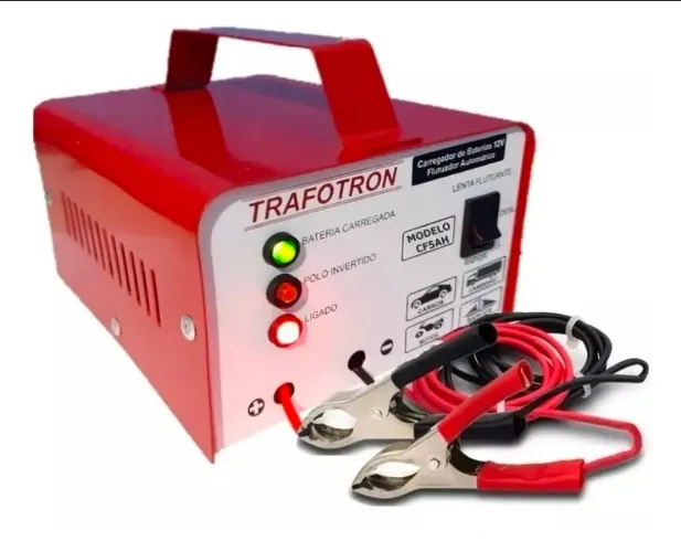 Carregador de bateria automotiva cf5 até 300 amperes