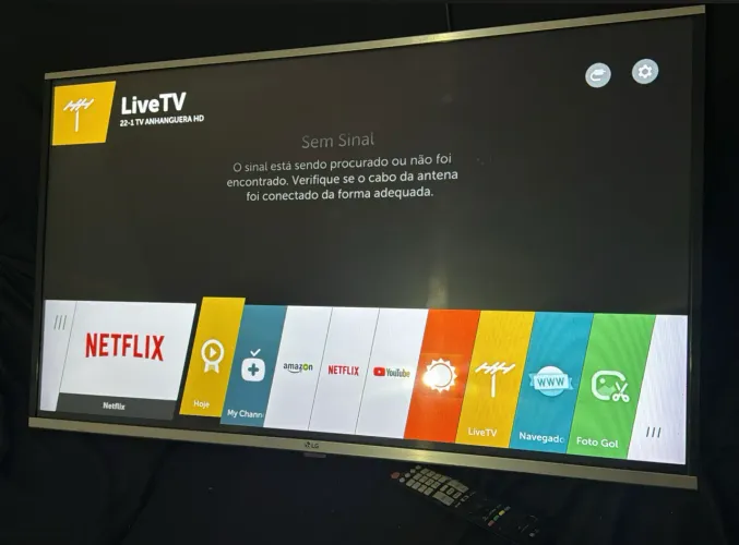 Tv LG smart 43 polegadas