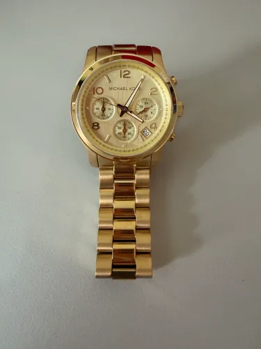 Relógio Michael Kors Runway Cronógrafo Feminino - MK7323/1DN Original