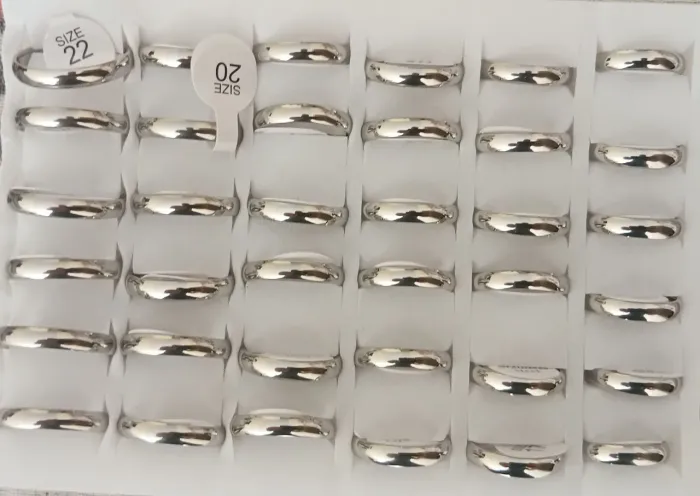 ALIANÇAS FEITAS DE AÇO INOX,ZAP *