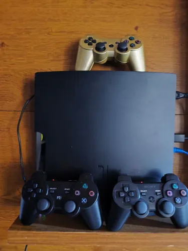 PlayStation 3 Desbloqueado + Manetes + Jogos