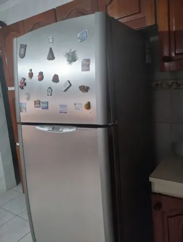 Geladeira Frost free Inox GE