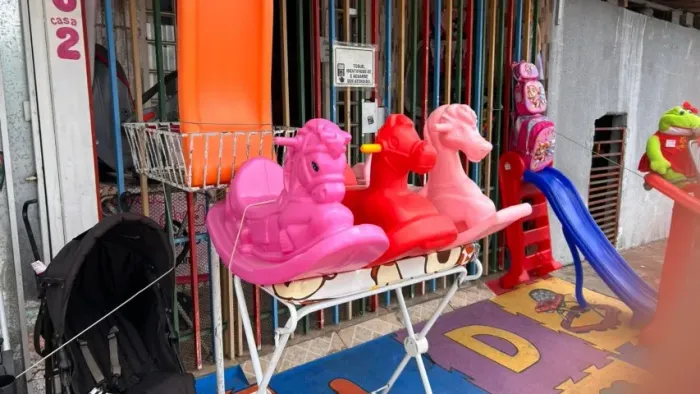 ($120 Cada) Gangorras Coloridas, plastico resistente tdas em perfeito estado