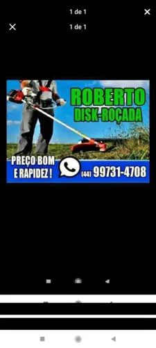 ROÇADA DE TERRENO EM MARINGÁ