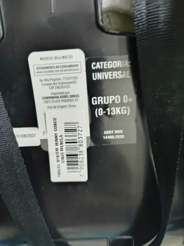 Bebe conforto cosco