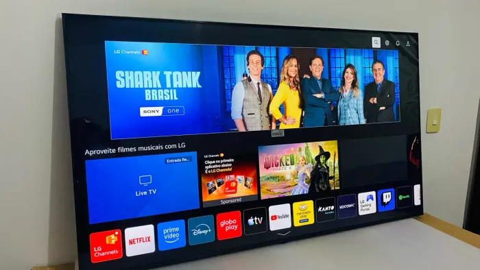 TV SMART LG 60 POLEGADAS 4K NOVA