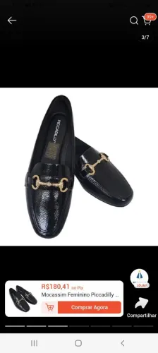 Mocassim Feminino Piccadilly Conforto Novo