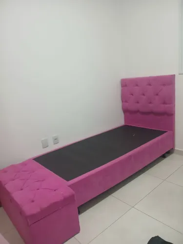 Box solteiro Rosa