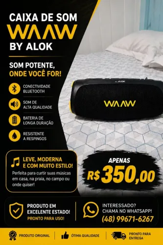 CAIXA DE SOM PORTATIL