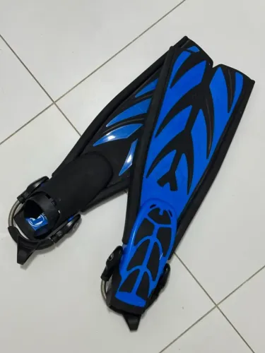 Nadadeiras Fun Dive Xplorer Azul Tam S/L ? Linha Evolution