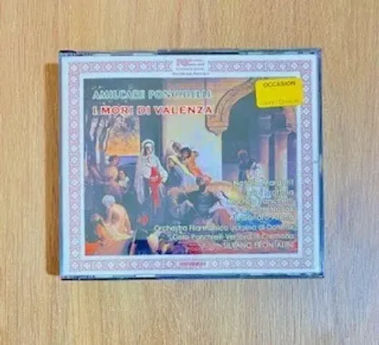 CD Duplo Amilcare Ponchielli: I Mori di Valenza -made in Italy