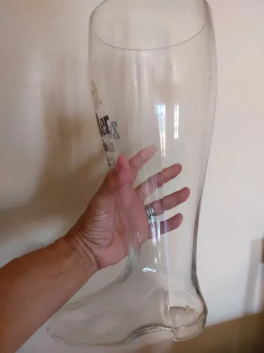 Copo em formato de bota 1 litro