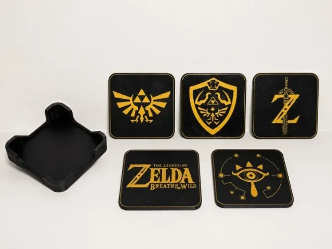 Porta Copos Zelda + Organizador (Impressão 3D)