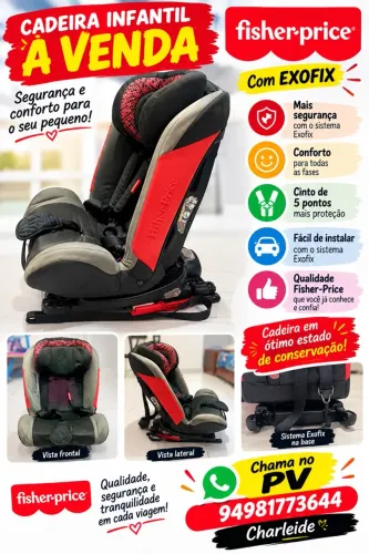 Cadeira para Carro Infantil Fisher-Price