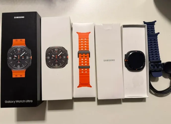 Galaxy Watch ultra na Caixa