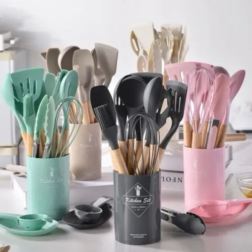 Jogo Cozinha Premium Silicone pague na entrega e receba em 24 horas