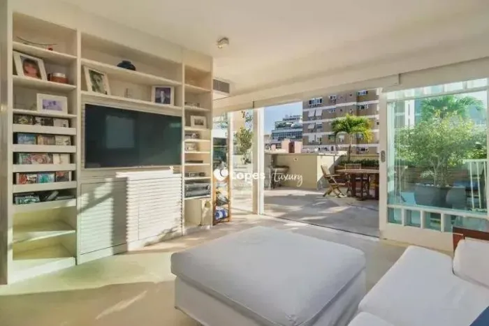 Cobertura Duplex com Piscina e Vista Mar no Leblon